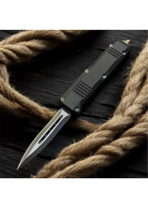 SİLAHSAN Otomatik İçten Çıkmalı Avcı Çakı - 15 Cm